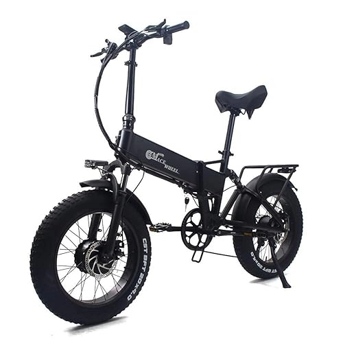 Bicicletas eléctrica : Cosintier CMACEWHEEL RX20 MAX 17, 5 A Bicicleta eléctrica plegable para neumáticos grasos de doble motor