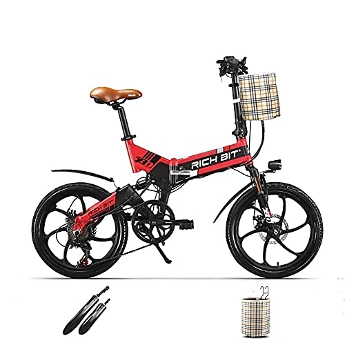 Bicicletas eléctrica : cysum 26 Pulgadas Bicicleta eléctrica asistida por Pedal para Adultos, 300W Motor 36V 8Ah Batería Citybikes, 28 km / h Shimano 8 Speeds MTB ebikes