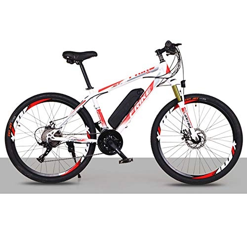 Bicicletas eléctrica : DDFGG Elegante Bicicleta de montaña con batería de Litio eléctrica de 26 Pulgadas, Bicicleta eléctrica, Bicicleta, Bicicleta para Adultos, Bicicleta eléctrica
