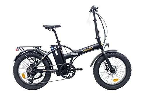 Bicicletas eléctrica : Discovery E2500 Bicicleta, Adultos Unisex, Negro Mate, Talla única