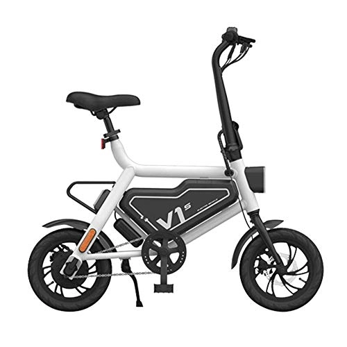 Bicicletas eléctrica : Dpliu-HW Bicicleta Elctrica Bicicleta elctrica Plegable Batera de Litio Ultra Ligera Porttil Mini Generacin de Fuerza Conduccin Batera de Viaje Vida til del automvil Mayor de 60 km 36 V