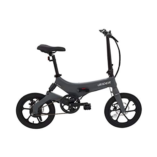 Bicicletas eléctrica : Ecogyro GyroRoad eBike Bicicleta Elctrica Plegable, Adultos Unisex, Gris, Talla nica