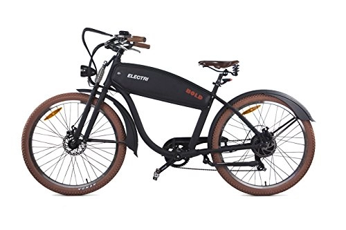 Bicicletas eléctrica : Electri bicicleta elctrica Bold Color Negro