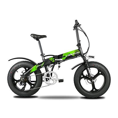 Bicicletas eléctrica : Extrbici Bicicleta de montaña eléctrica usada X2000Plus (500 W, 48 V, 12.8 Ah, 7 velocidades) Verde