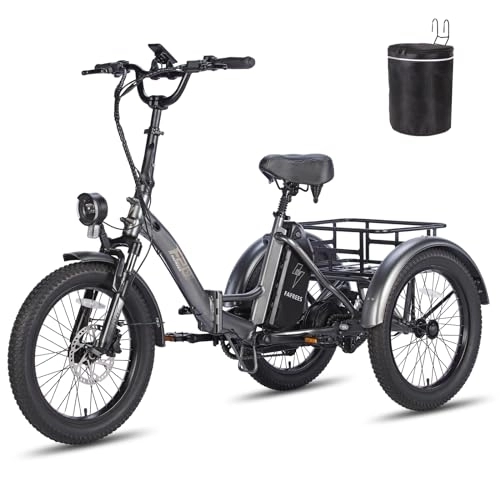 Bicicletas eléctrica : Fafrees Bicicleta de carga oficial F20 Mate 18, 2 Ah / 873, 6 Wh, batería eléctrica, 180 kg, bicicleta eléctrica para mujer, frenos de disco hidráulicos de 65 N.m, bicicleta eléctrica de 25 km / h, 3