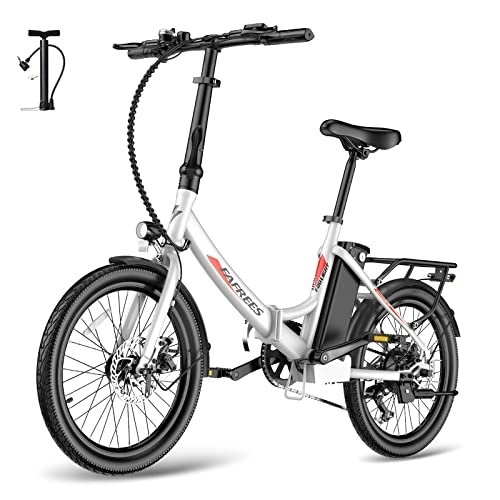 Bicicletas eléctrica : Fafrees Bicicleta eléctrica Oficial F20 Light para Mujer, 36 V, 14, 5 Ah, batería de 250 W, Bicicletas eléctricas para Adultos 120 kg máx. 25 km / h, Bicicleta eléctrica para Hombre Shimano 7S