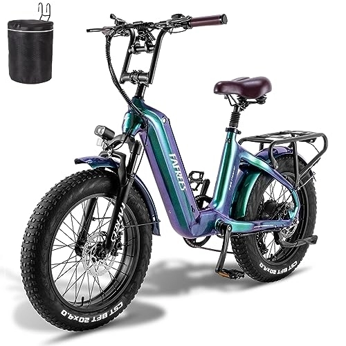 Bicicletas eléctrica : Fafrees Bicicleta eléctrica oficial F20 Master para mujer, 20 pulgadas, batería de 48 V / 1080 Wh, bicicleta eléctrica de 60 N.m, bicicleta de montaña para adultos de 150 kg, bicicleta eléctrica de