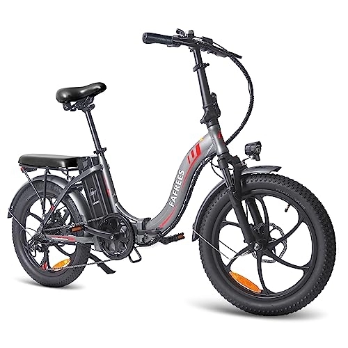 Bicicletas eléctrica : Fafrees F20 - Bicicleta eléctrica para mujer con batería extraíble de 36 V 15 Ah, bicicleta eléctrica plegable de 20 pulgadas, bicicleta eléctrica plegable de 250 W, bicicleta eléctrica plegable 25