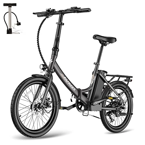 Bicicletas eléctrica : Fafrees F20 Light 20 Pulgadas Plegable E-Bike 250W para Mujer Hombre Adolescente Anciano con Batería Extraíble de 36V 14, 5 Ah, Bicicleta Eléctrica Velocidad Máxima 25 km / h Shimano 7S