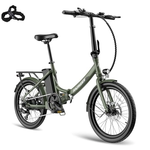 Bicicletas eléctrica : Fafrees F20 Light E-Bike Bicicleta Plegable 20 Pulgadas, batería Ebike 36 V 14, 5 Ah 250 W, City Bike Hombre 120 kg Máx. 25 km / h, E Bicicletas Shimano 7S Alcance 55-110 KM,