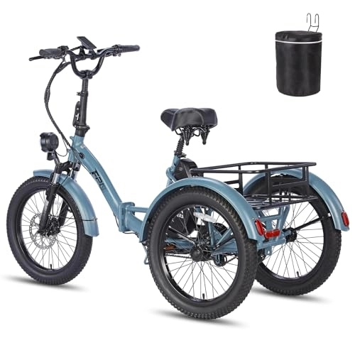 Bicicletas eléctrica : Fafrees F20 Mate [Oficial] Bicicleta de carga 18, 2 Ah / 873, 6 Wh batería, bicicleta eléctrica para hombre 180 kg, bicicleta eléctrica para mujer, frenos de disco hidráulicos de 65 N.m, bicicleta