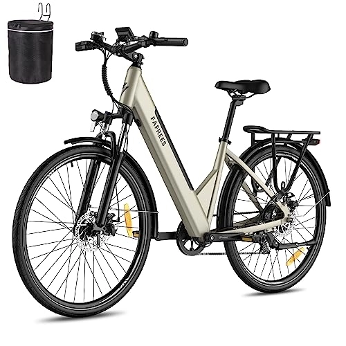 Bicicletas eléctrica : Fafrees F28 Pro - Bicicleta eléctrica para mujer (27, 5 pulgadas, 14, 5 Ah, batería oficial, 25 km / h, Shimano 7S, bicicleta eléctrica para hombre, bicicleta eléctrica para adultos, pantalla LCD de 3, 5