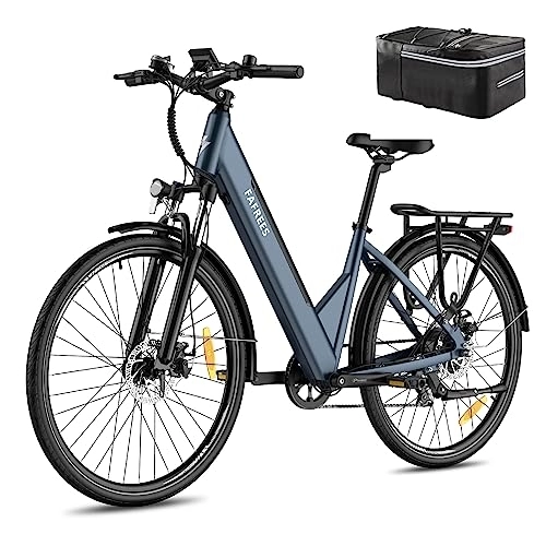 Bicicletas eléctrica : Fafrees [ F28 Pro E Bike - Bicicleta de montaña (27, 5 Pulgadas, 14, 5 Ah, batería de 110 km, 250 W, 250 W, Shimano 7S, Ebike 6 km / h