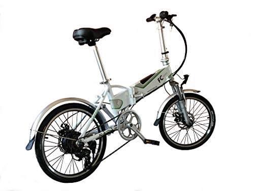 Bicicletas eléctrica : FC Bikes Bicicleta elctrica Plegable, e Bike, 250W, 36V, Motor Trasero, pedelec, Mujer, Hombre