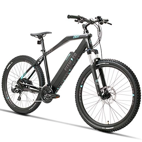 Bicicletas eléctrica : Fitifito MT29 / MT27, 5 - Bicicleta elctrica de montaña, 48 V, 250 W, Motor Trasero, 48 V, 13 Ah, 624 W, Iones de Litio con conexin USB, MT27.5 48V