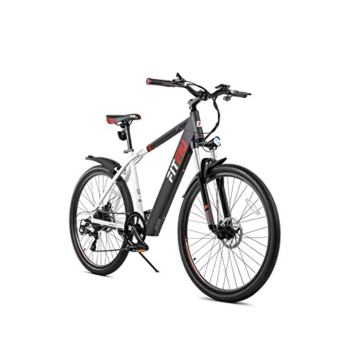 Bicicletas eléctrica : FUJISOL Bicicleta elctrica Negra 20 250W bateria Samsung 36V Shimano 6V-