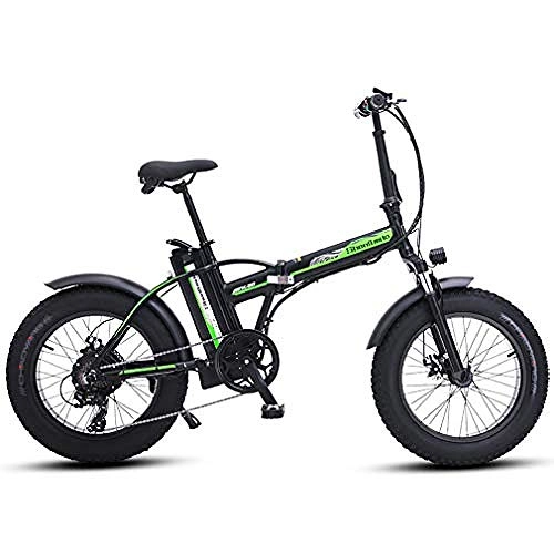 Bicicletas eléctrica : GDSKL Bicicleta Elctrica Atv Elctrica Coche Batera de Almacenamiento Plegable Batera de Litio Aleacin de Aluminio Ruedas de 20 Pulgadas Conmutar / A / Load bearing250KG