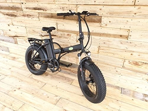 Bicicletas eléctrica : Generisch Pedelec - Bicicleta eléctrica plegable (20 pulgadas)