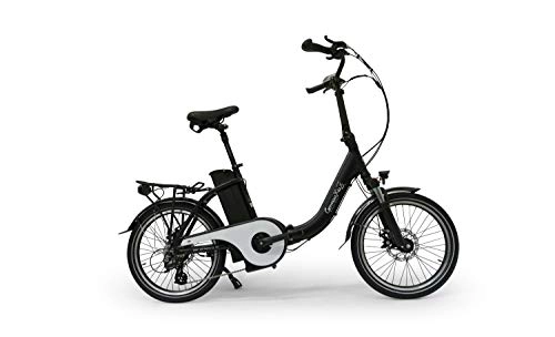 Bicicletas eléctrica : GermanXia® Bicicleta eléctrica plegable Mobilemaster Touring CH-15, 6 7G Shimano de 20 pulgadas con sensor de torsión, eTurbo 250 W de transmisión HR, hasta 156 km de alcance según StVZO.