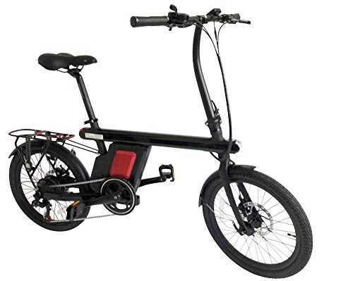 Bicicletas eléctrica : GermanXia Haobike - Bicicleta Urbana, 250 W, 7, 8 Ah, hasta 60 km, Negro