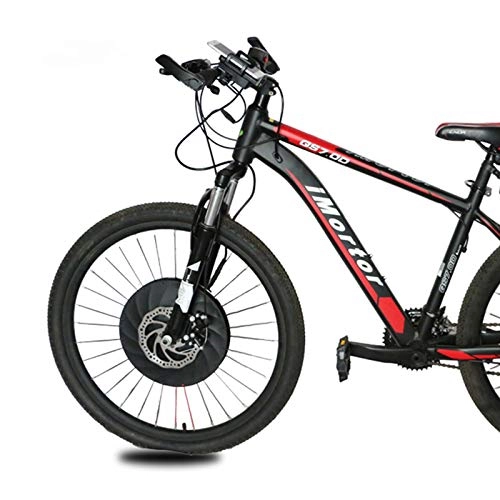 Bicicletas eléctrica : GJZhuan 36V 250W Frente Conversin De Ruedas Kit De Batera Se Puede Alimentar Producto De Carga USB App De Velocidad Controlable Elctrica Kit De Conversin De Bicicletas