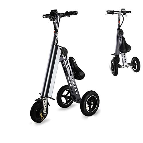 Bicicletas eléctrica : Gowell Bicicleta Eléctrica Plegable 20 Km / H Bicicletas Eléctricas De Ciclomotor para Adultos 36V Motor Sin Escobillas Capacidad De Carga De La Bicicleta 120 Kg
