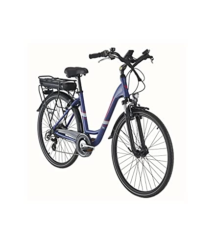 Bicicletas eléctrica : Grupo K-2 Wonduu Bicicleta Eléctrica Wayscral Everyway E200 28' Azul.Motor de 250 W.Batería de Litio 36 V 13 Ah.Shimano Altus de 7 velocidades.