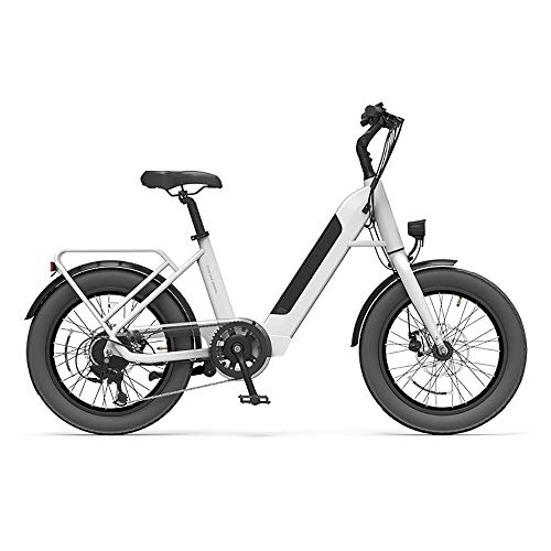 Bicicletas eléctrica : HHHKKK Bicicleta Eléctrica Plegable Urbana 350W, Ruedas de 20Pulgadas, Frenos de Disco Hidráulicos, Batería Ion 36V / 12.5ah, Velocidad Máxima 25 km / h, Tiempo de Carga 6-7h