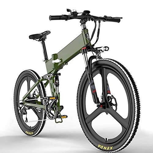 Bicicletas eléctrica : HHHKKK Bicicletas eléctricas para los Adultos, Bicicleta eléctrica 250W Bicicletabatería 48 V * 400W 26 Pulgadas MTB para Hombres / Adultos, Batería de Litio de 48V 10.4ah