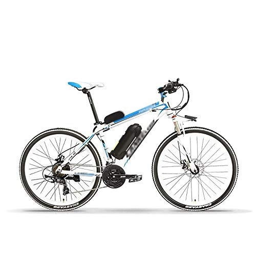 Bicicletas eléctrica : HHHKKK Bicicletas eléctricas para los Adultos, en Bicicletas de aleación de Ebikes de Tierra, 26" Batería Extraíble 240W 48V 10Ah Litio-Ion Ebike Montaña Hombres