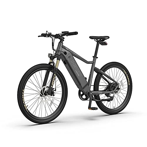 Bicicletas eléctrica : HIMO Bicicleta eléctrica C26 de 26 Pulgadas, batería de Iones de Litio extraíble de 48 V / 10 Ah, Motor de 250 W, Frenos de Disco Doble, Cambio Shimano Professional de 7 velocidades