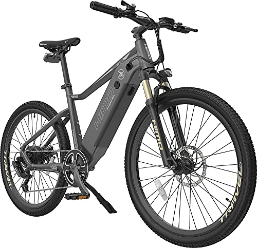 Bicicletas eléctrica : HIMO C26 - Bicicleta de montaña eléctrica de 26 pulgadas, 48 V, batería de litio desmontable, motor trasero para bicicleta eléctrica, 7 velocidades y motor de rueda trasera para 25 km / h