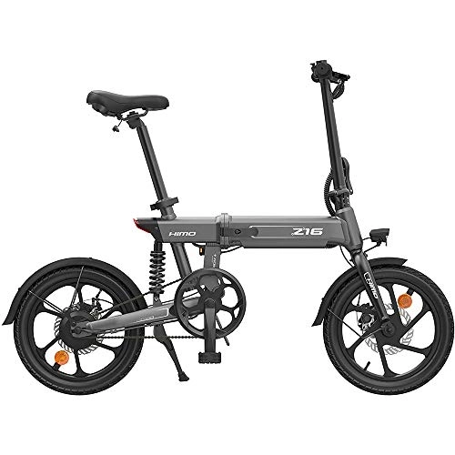 Bicicletas eléctrica : HIMO Z16 Bicicleta eléctrica para adultos, bicicleta eléctrica 10AH 250W 80KM Kilometraje Adecuado para hombres y mujeres que viajan por la ciudad