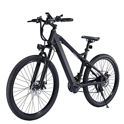 Bicicletas eléctrica : HITWAY Bicicleta eléctrica de montaña de 26", 48V 10Ah 250W Potente Rendimiento EBike, Bicicletas de Asistencia eléctrica para Adultos BK7