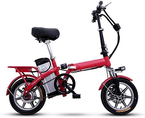 Bicicletas eléctrica : HJTLK Bicicleta elctrica Plegable / E-Bike / Scooter 240W Ebike con Alcance de 150 KM, Velocidad mxima de 25 km / h, Carga til de 120 kg