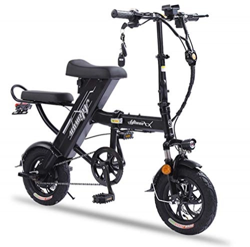 Bicicletas eléctrica : Hokaime Bicicleta eléctrica, conducción para Adultos, Hombres y Mujeres, Mini Scooter, automóvil eléctrico pequeño