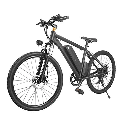 Bicicletas eléctrica : Home store Bicicleta de montaña eléctrica E-Bike, 36V / 10.4Ah La batería de Litio Recargable de Gran Capacidad, Bicicletas Eléctricas para Adultos, Negro