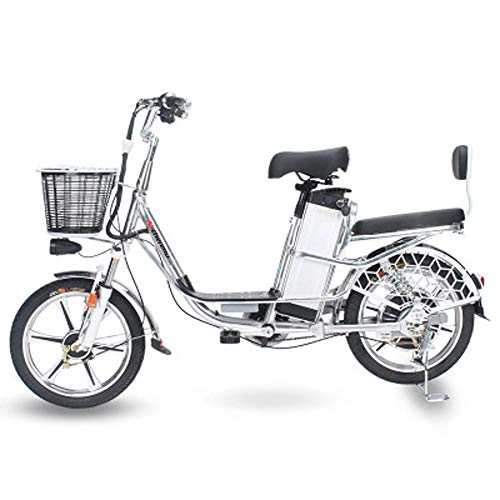 Bicicletas eléctrica : JH Bicicleta Eléctrica, De 20 Pulgadas De La Batería del Coche Eléctrico Adultos De La Bicicleta 48V Aleación De Aluminio De La Ciudad De Entrega Viajes Adulto Bicicleta Eléctrica, 20A