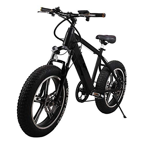 Bicicletas eléctrica : Jieer Bicicleta Eléctrica de Montañ, Batería Extraíble de Iones de Litio de Gran Capacidad (48V 350W), MTB Asistido por Pedal, Ebike Fat Tire, Freno de Disco Hidráulico Doble