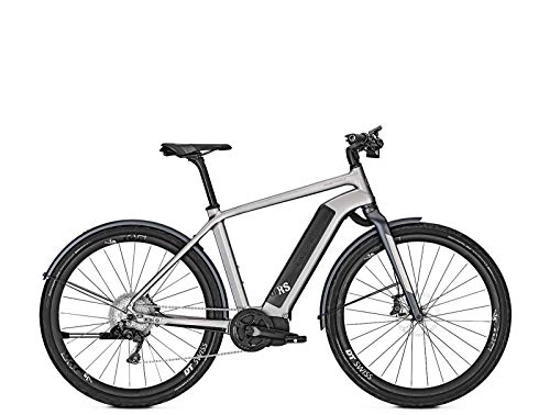 Bicicletas eléctrica : Kalkhoff INTEGRALE I11 LTD RS 11G 17, 0AH 36V 2018 City Trekking E-Bike, Color Silver / blackm, tamao 45