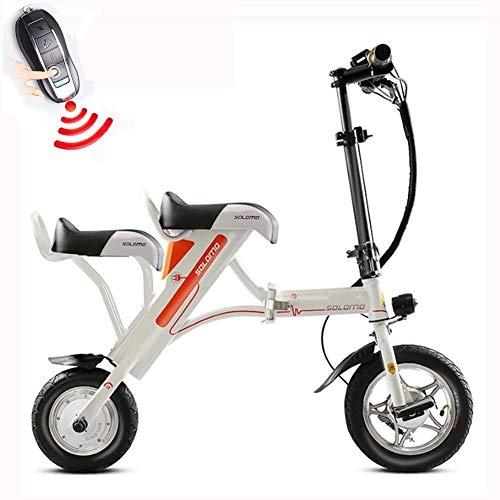 Bicicletas eléctrica : KPLM Scooter elctrico, Bicicleta, Bicicleta Plegable elctrica con batera de in de Litio a 60 km