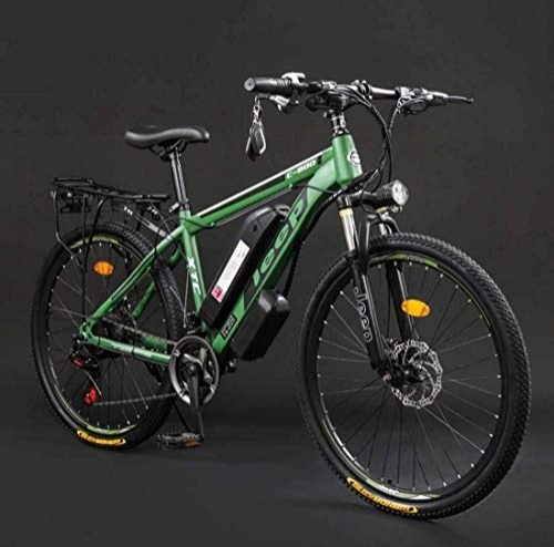 Bicicletas eléctrica : LAMTON Adulto Bicicletas 26 Pulgadas Electric Mountain, 36V batera de Litio de Alta Velocidad de Acero al Carbono 24 Bicicleta elctrica, con Pantalla LCD (Color : D, tamao : 60KM)
