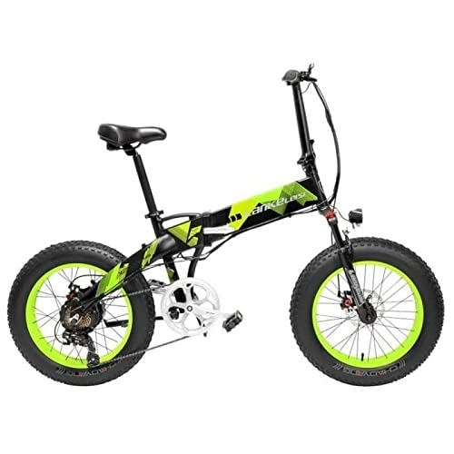 Bicicletas eléctrica : Lankeleisi X2000 Plus 1000 W 12, 8 Ah (Verde)