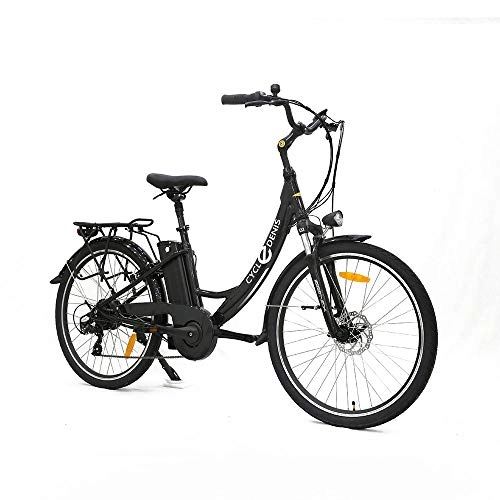 Bicicletas eléctrica : Levin dental Bicicleta eléctrica Urban 26", 25km / h (Negro)