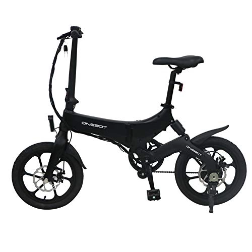 Bicicletas eléctrica : Liamostee Electric Folding Bike Bicycle Adjustable Portable Sturdy for Cycling Outdoor