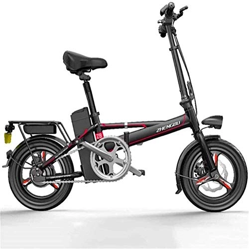 Bicicletas eléctrica : LOPP Ebike e-bike Fast e-bikes para adultos Bicicleta eléctrica plegable ligera 400W motor