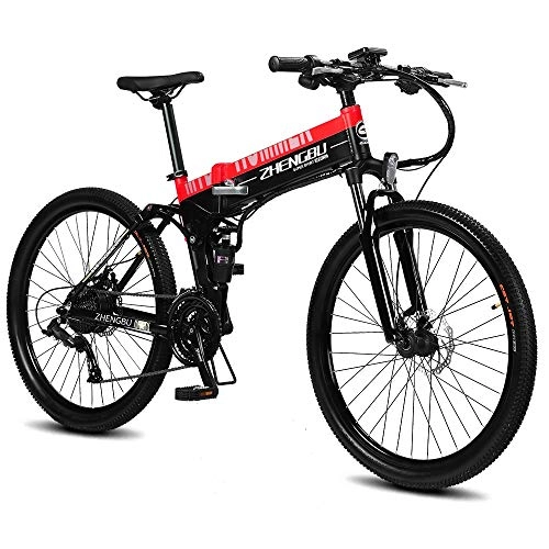 Bicicletas eléctrica : Madat Zhengbu Hummer - Bicicleta de montaña plegable H1 de 26 pulgadas
