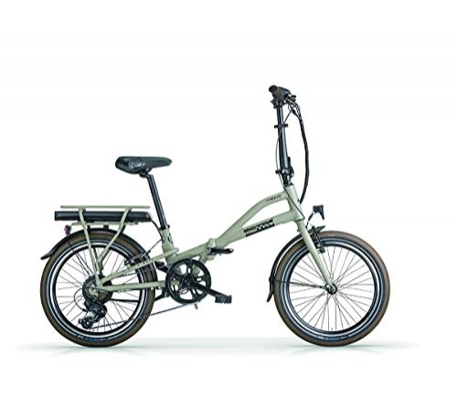 Bicicletas eléctrica : MBM E341 / 19 Bicicleta, Unisex Adulto, Verde MILIT A42, Talla única