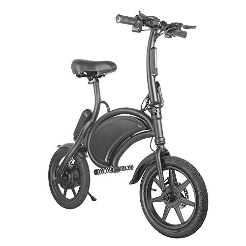 Bicicletas eléctrica : Mini Bicicleta Electrica Plegable E-Bike Paseo BTT 350W 14 Pulgadas 25KM / H