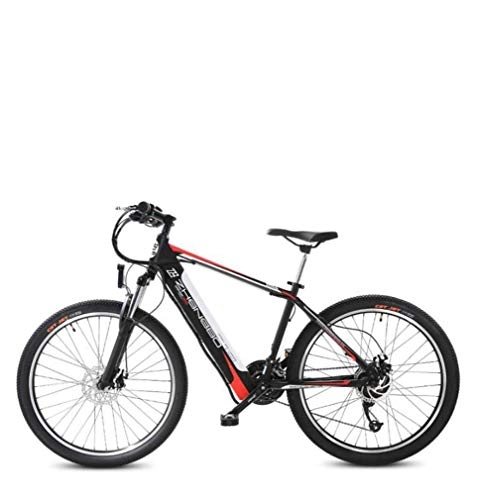 Bicicletas eléctrica : MJL Bicicleta de Playa para Nieve, Bicicleta de Montaa para Adultos, 48 V 10 Ah, Bicicletas para Adolescentes de 400 W, Bicicleta Todoterreno de 27 Velocidades, Ruedas de 26 Pulgadas, a, un